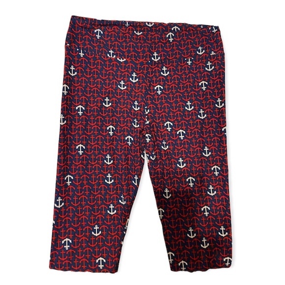 EUC LuLaRoe Anchor leggings Tall and Curvy - Picture 4 of 4